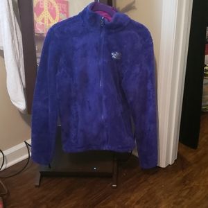 Purple north face jacket